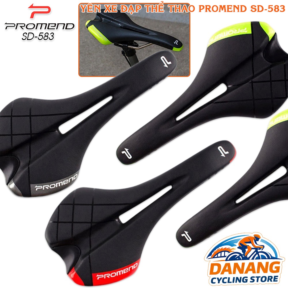 Yên Xe Đạp Thể Thao PROMEND SD-583 – Êm, Thoáng Khí, Nhẹ