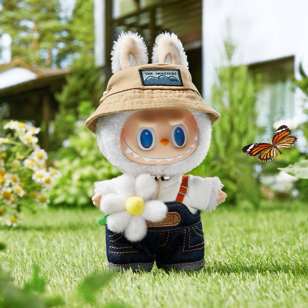 [100% CHÍNH HÃNG - QUÀ 14/2] Labubu Fall In Wild hoa cúc nhỏ The Monster - Móc khóa treo blindbox po