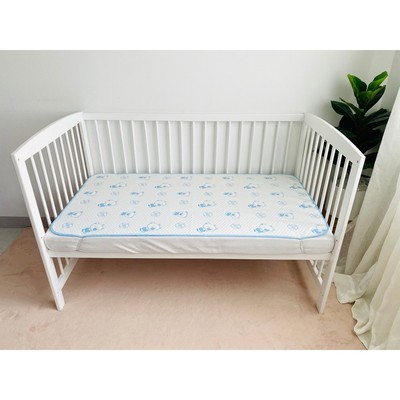 Size 80x120cm tấm lót chống thấm cho bé Vietmat trải cũi, giường mềm êm, thoáng mát, không sột soạt
