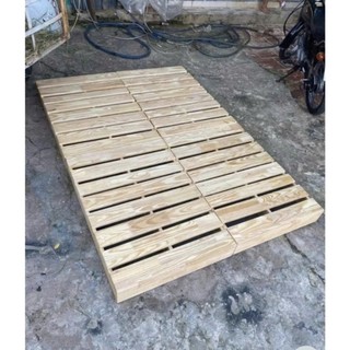 Giường Ngủ Pallet Gỗ TỰ NHIÊN CAO CẤP Đủ Kích Thước Chất Lượng - Bảo Hành 12 Tháng