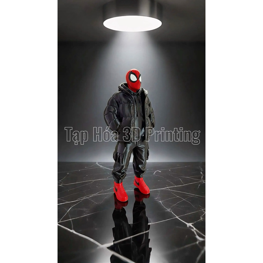 Mô Hình 3D Người Nhện, Deadpool, Vegata, Ma Bư Urban - Nhựa PLA - Tạp Hóa 3D Printing