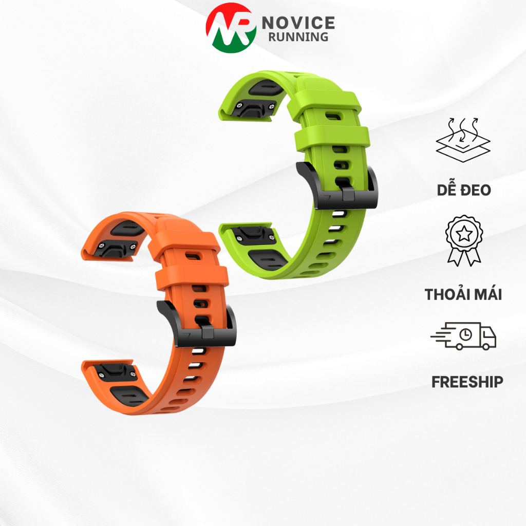 Dây Đồng Hồ Garmin Quick Fit Size 22mm 26mm Garmin Fenix 7 6 5, Garmin 935 945 955 965 Enduro
