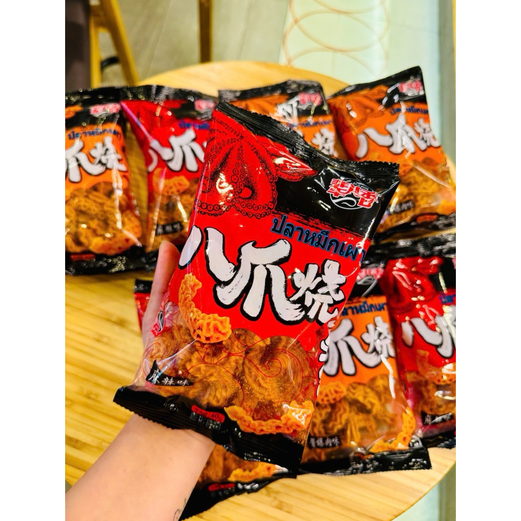 Combo 5 Gói Bim Bim Bạch Tuộc/ Snack Bạch Tuộc Nướng Giòn 46g