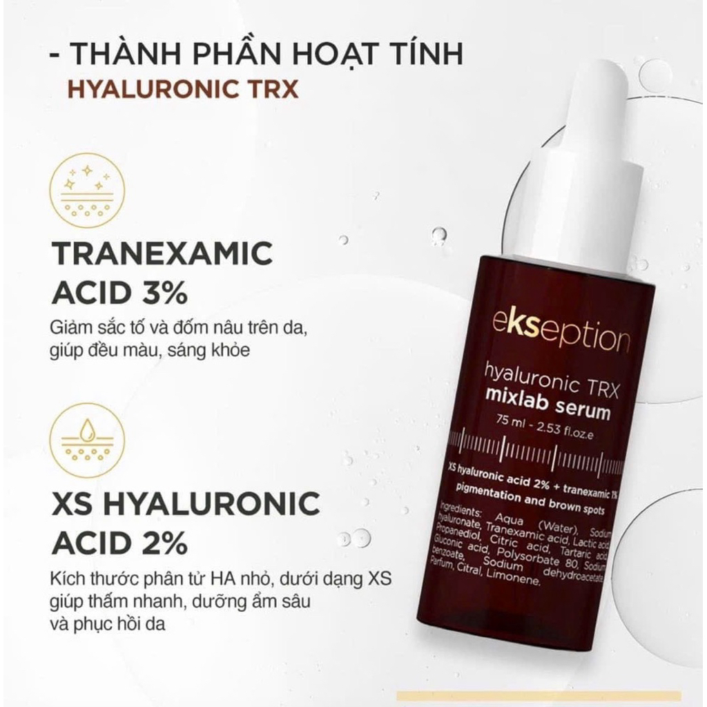 serum ha TRX ekseption cty
