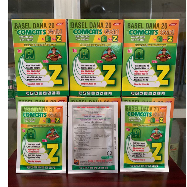 Phân bón lá Comcast comcat từ A đến Z gói 25 gam