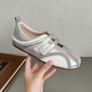 [ TĂNG SIZE] Giày mary jane nữ đế thấp quai dán phong cách hàn quốc mẫu mới