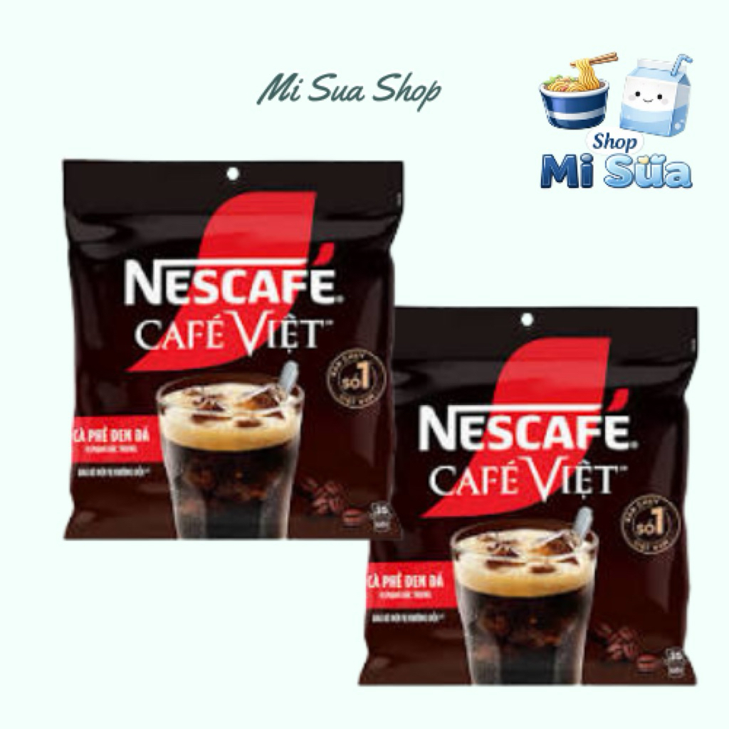 Túi Cà Phê Việt Đen Đá Hoà Tan NESCAFE Cafe Việt