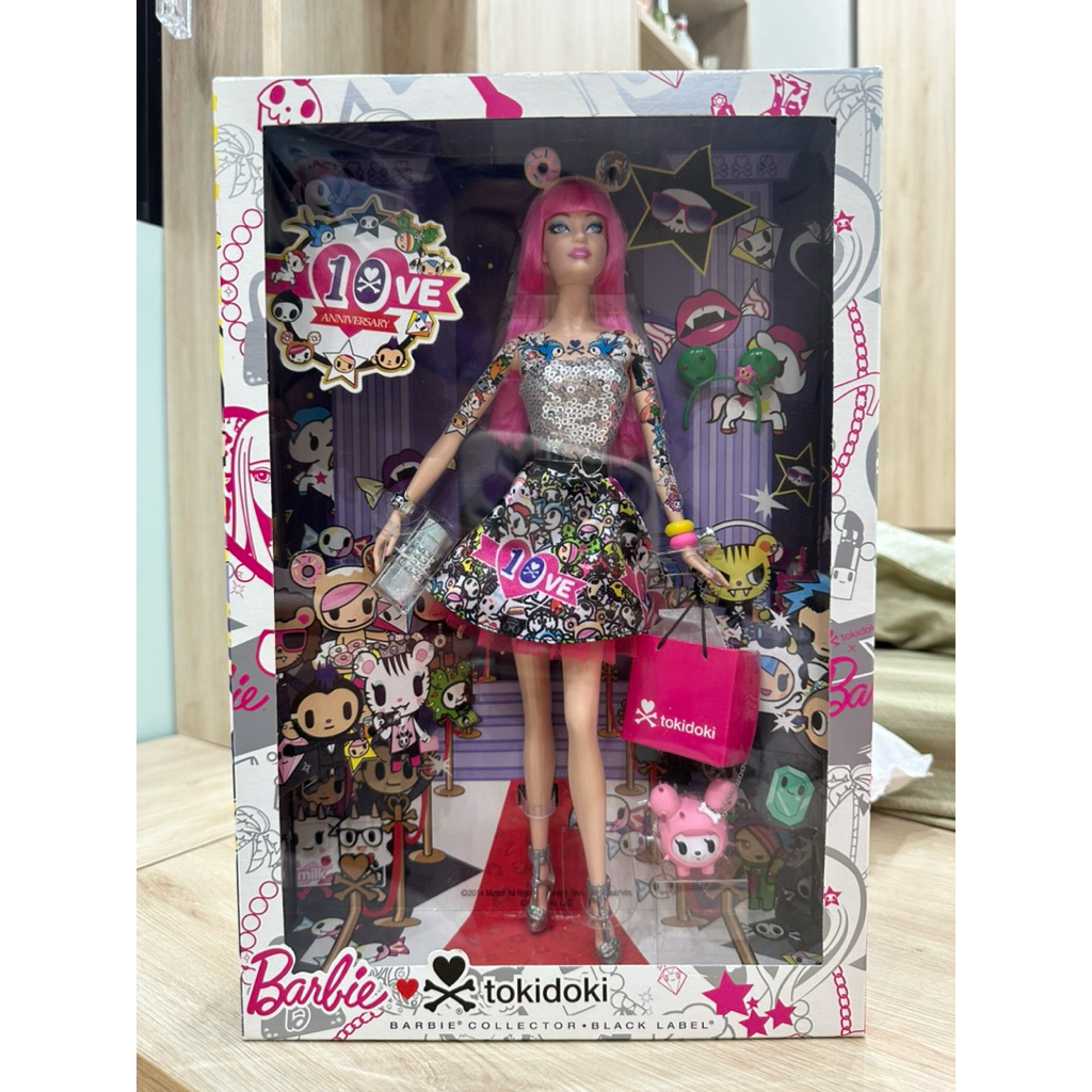 Búp bê Barbie 10th Anniversary Tokidoki