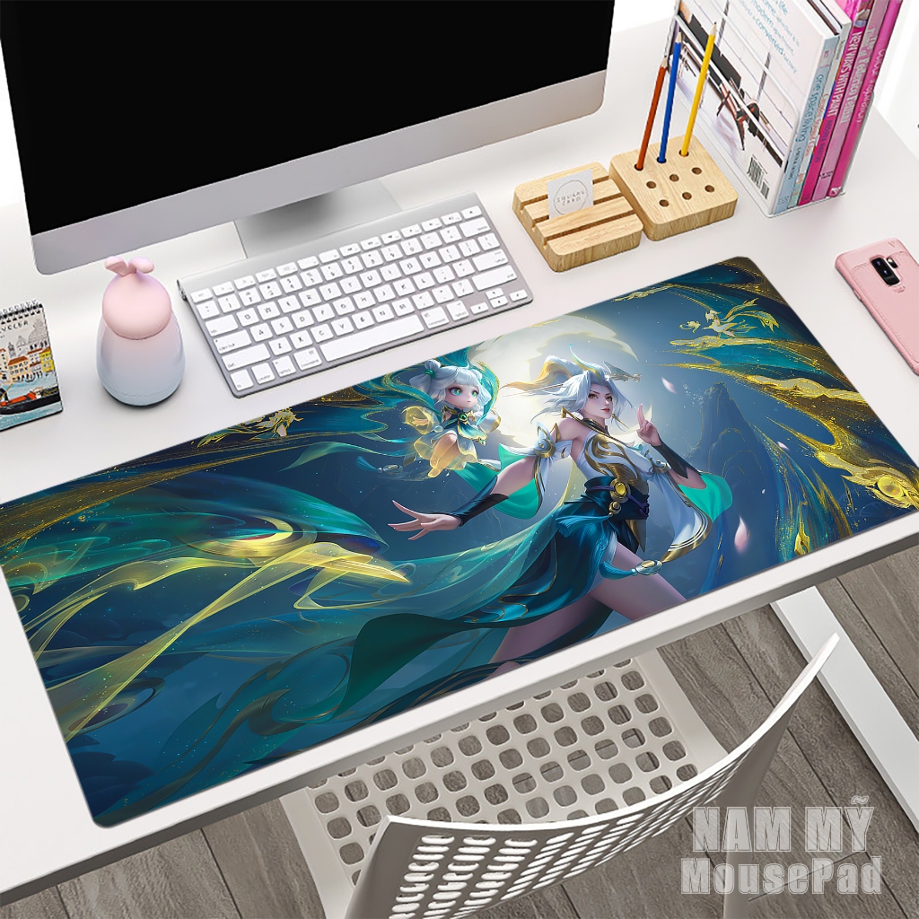 [Lót Chuột Liên Quân] Bàn Di Chuột Gaming 80x30 - 90x40 Natalya Nguyệt Ảnh Kiếm Tiên