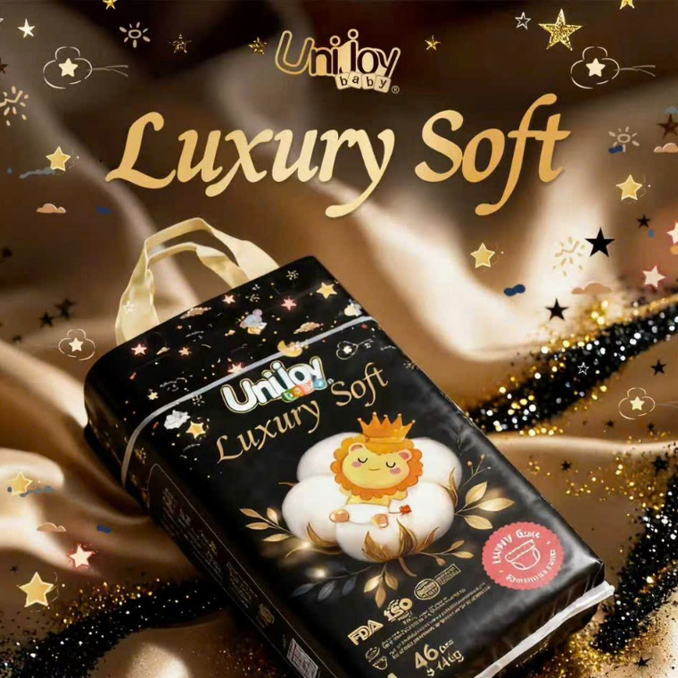 Tã bỉm dán UNIJOY Luxury Soft, Skin Care, Oxygen Care, Sweet Dream... thấm hút tốt size NB/S/M.