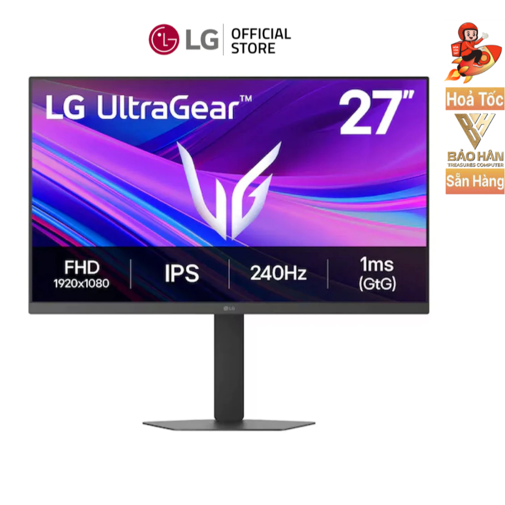 Màn hình Gaming LG UltraGear 27G440A-B 27 inch/ IPS/ FHD/ 240Hz/ 1ms/ Gsync -  Hàng Chính Hãng