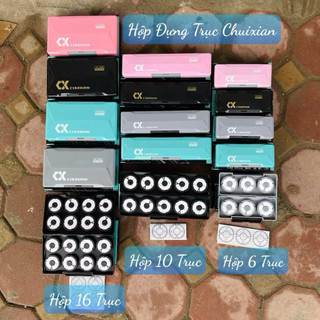 Hộp Đựng Trục Chuxian Phiên Bản Mới Có Hộp 6 Trục, 10 Trục, 16 Trục Chất Liệu ABS Cao Cấp