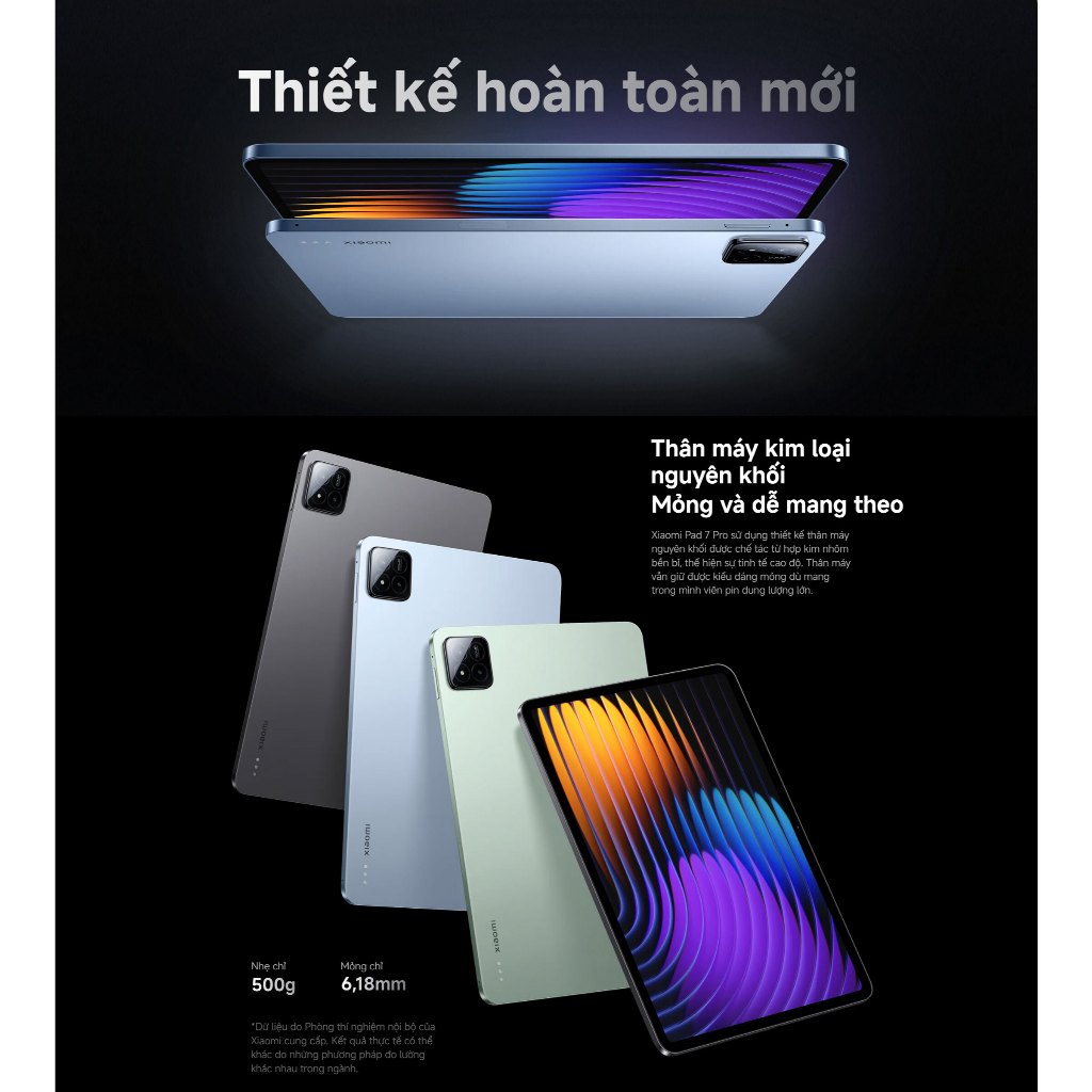 [KÈM TAI NGHE] Máy tính bảng  Xiaomi Pad 7 8GB/256GB - Hàng Chính Hãng, Nguyên Seal | BigBuy360 - bigbuy360.vn