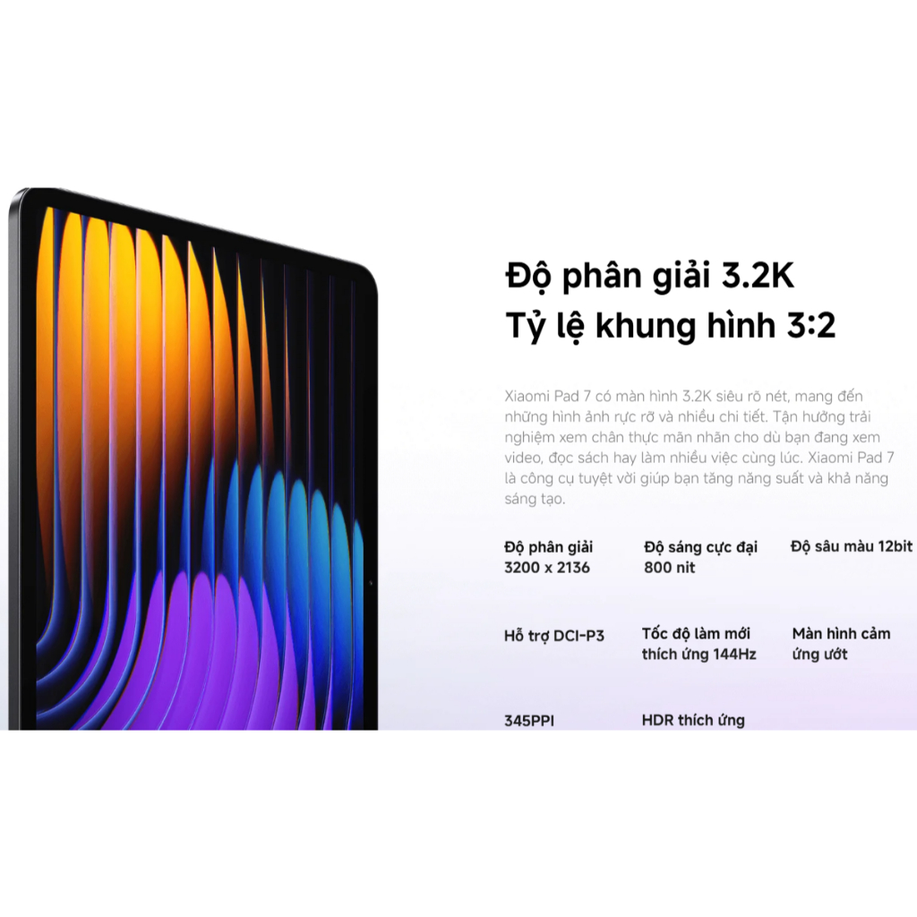 [KÈM TAI NGHE] Máy tính bảng  Xiaomi Pad 7 8GB/256GB - Hàng Chính Hãng, Nguyên Seal | BigBuy360 - bigbuy360.vn