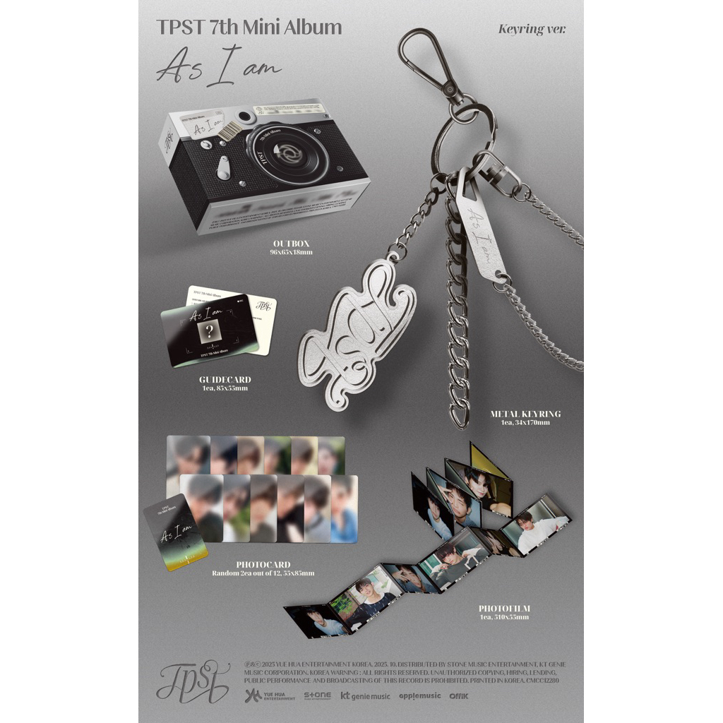 Tempest As I Am keyring ver