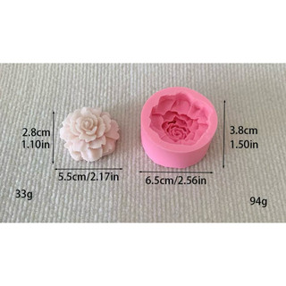 Khuôn silicon hoa cẩm chướng 6,5cm