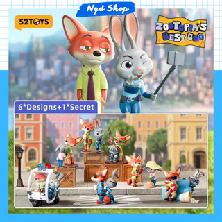 (Hàng Có Sẵn) Blindbox Disney Zootopia Best Duo Chính Hãng 52Toys Nguyên Seal Full Box
