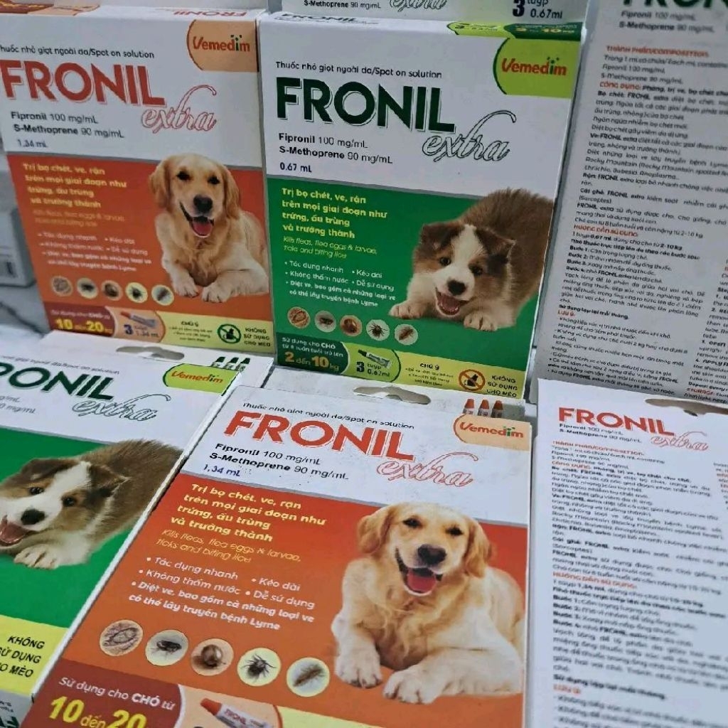 Vemedim FRONIL  - Nhỏ giọt ve rận trên chó
