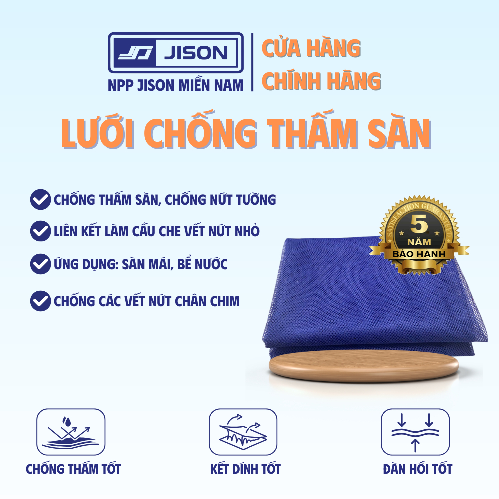 LƯỚI CHỐNG THẤM SÀN JISON ( 100cmx85cm )
