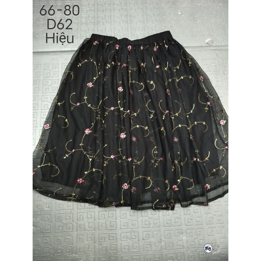 Chân váy công chúa 2hand vintage