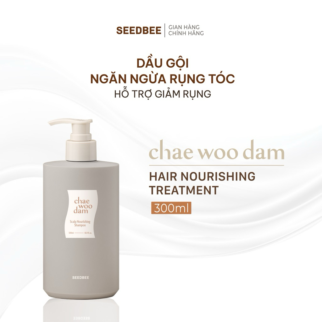 [SEEDBEE] Dầu Gội Giảm Rụng Tóc, Nuôi Dưỡng Nang Tóc, Dịu Nhẹ Cho Da Đầu Nhạy Cảm 500ml
