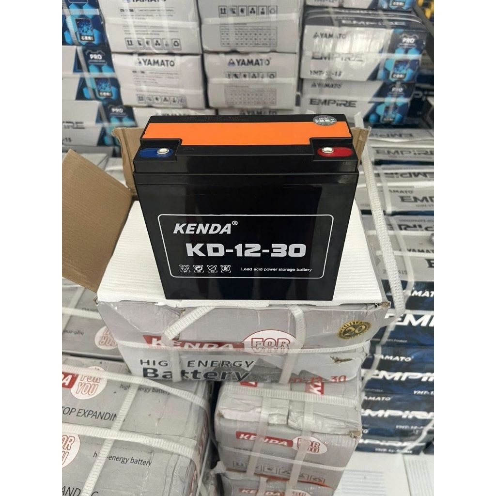 Bình ắc quy chuyên dùng cho xe máy điện Kenda PA 12-30 | 12V - 30ah