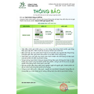 SERUM HAB5 THẢO MỘC LINH