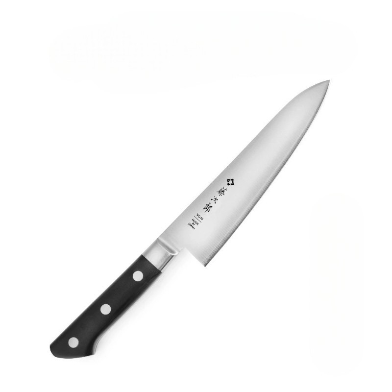 [Top Value] Dao bếp Nhật cao cấp TOJIRO CLASSIC DP Chef thép VG10 - Dao thái thịt cá 180mm F-807