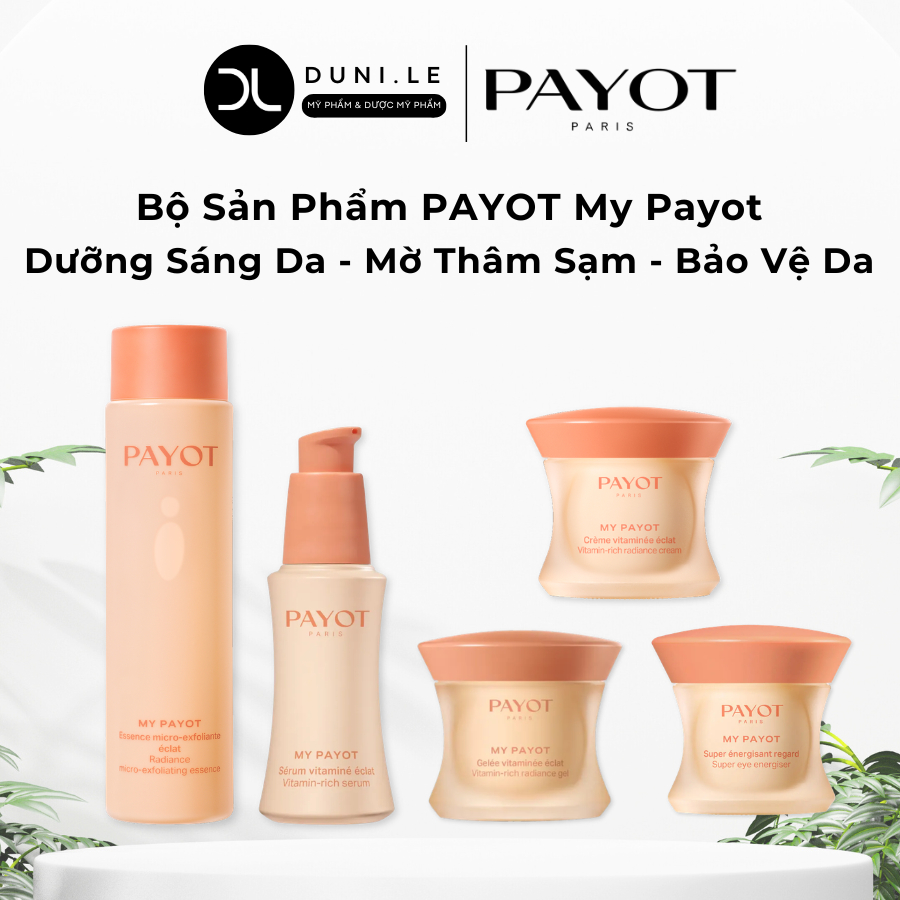 Bộ Sản Phẩm PAYOT My Payot Dưỡng Sáng Da, Mờ Thâm Sạm, Bảo Vệ Da | Duni Le Cosmetics