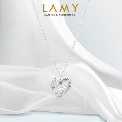 Dây chuyền nữ LAMY Volta Pendant Heart Silver Necklace 6107