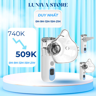 Máy Xông Mũi Họng Đa Năng Cao Cấp 3 Trong 1 Cho Bé Và Người Lớn Công Nghệ Nhật Bản Tự Làm Sạch