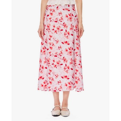 GIGI - Chân váy phom suông midi họa tiết hoa_G3302S261362-54