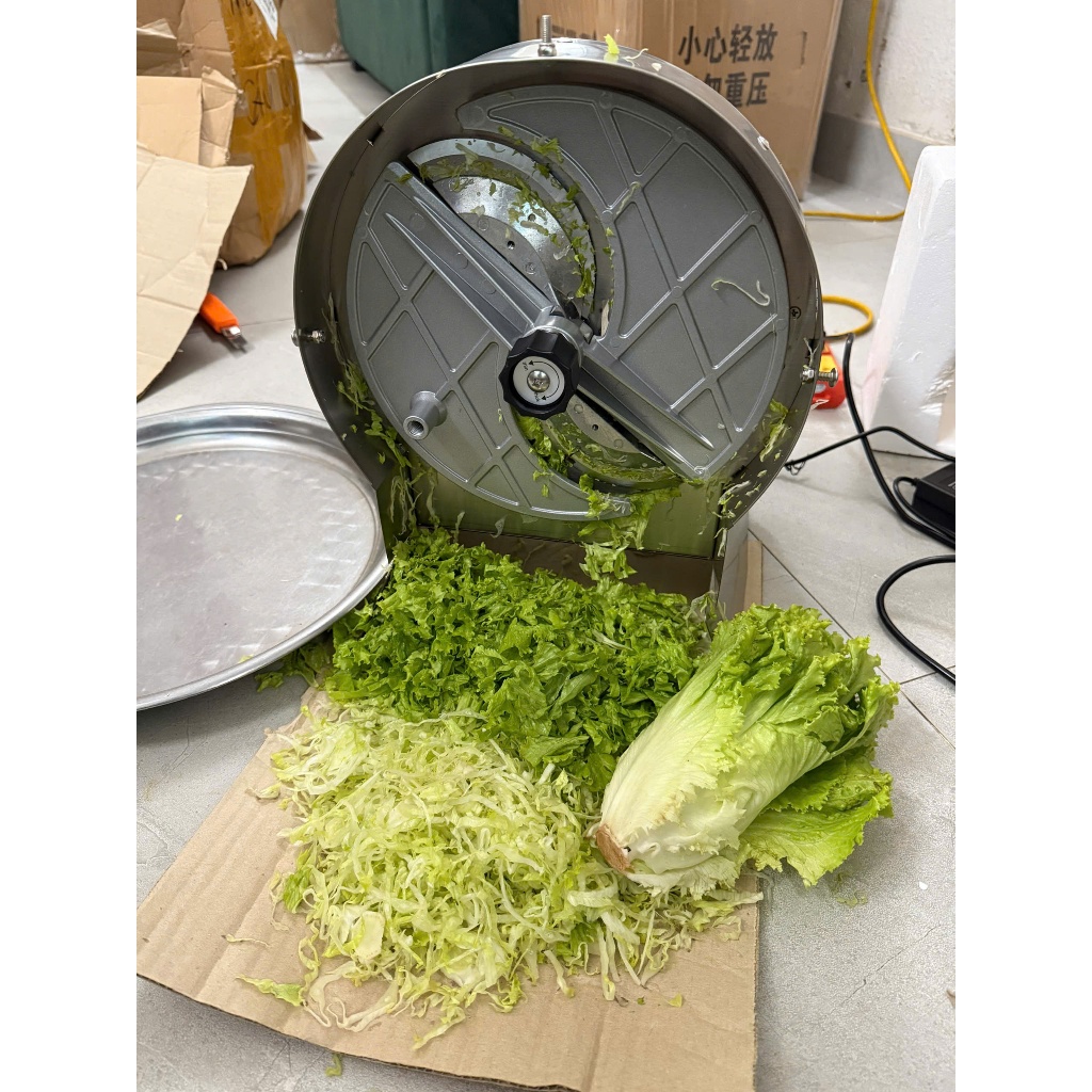 Máy Thái Rau Củ Chạy Điện, Máy Cắt Lát Hoa Quả Để Sấy [Chính Hãng]