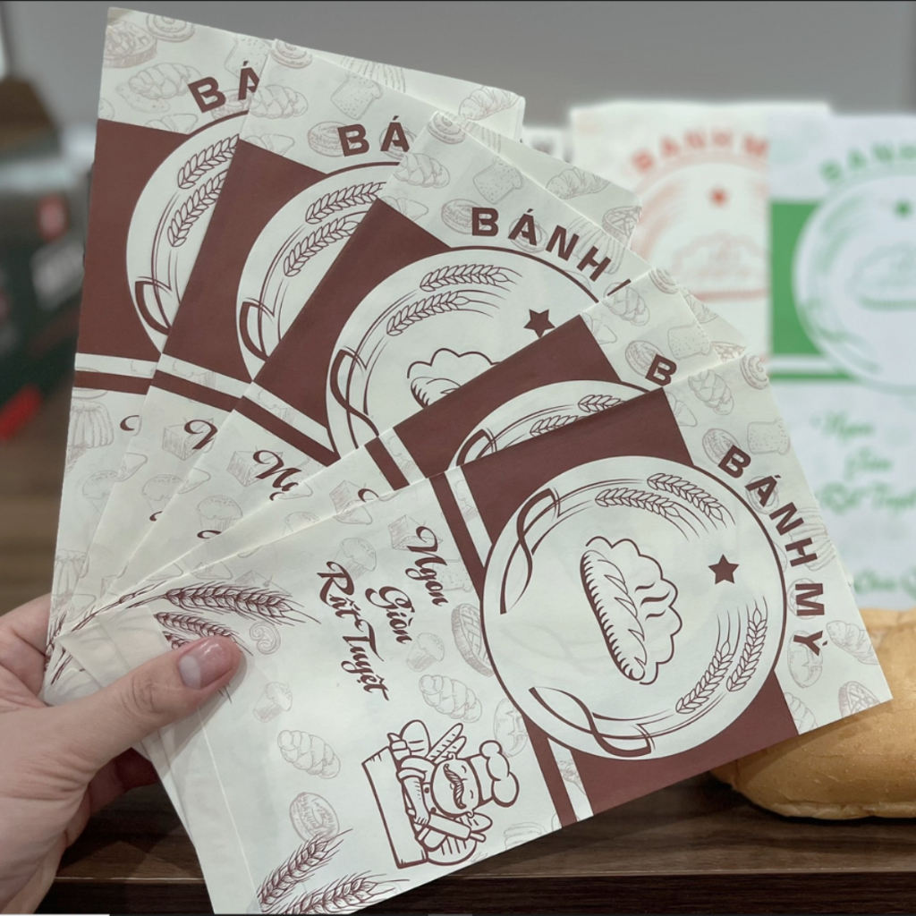 [HN] 100 túi bánh mì pate giá rẻ size 12x25cm - Đảm bảo an toàn và chất lượng tươi ngon nhất