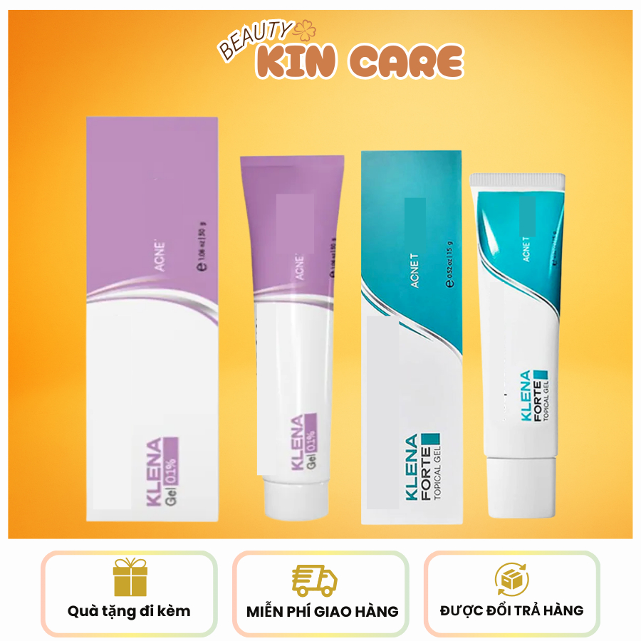 Gel Chấm Mụn Adapalene Klena - Hỗ Trợ Giảm Mụn Trứng Cá, Mụn Ẩn, Mờ Thâm, Cải Thiện Làm Sáng Da