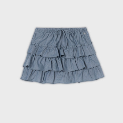 Váy WHO.A.U Shambray Wrap Skirt_WHWHG2483F