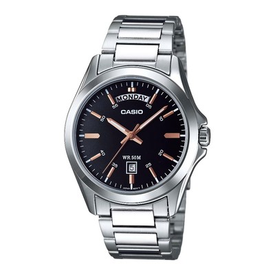 Đồng Hồ Casio Nam Dây Kim Loại MTP-1370D-1A2 Chính Hãng