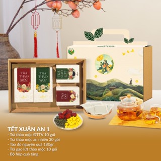 Set trà thảo mộc Mộc Hương Sơn gồm các loại thảo dược tốt cho sức khỏe