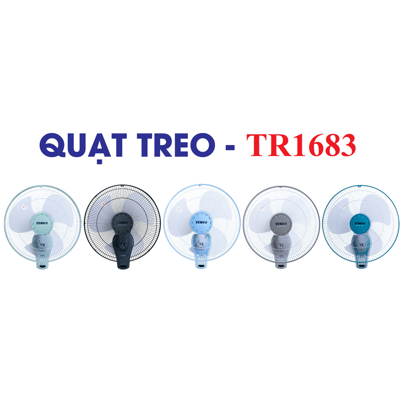 Quạt treo điều khiển Senko TR1683