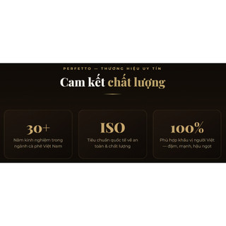 [Perfetto Coffee] Cà phê hạt Delta Classic 60% Arabica & 40% Robusta (250g/ 1kg) - Cà phê nguyên chất