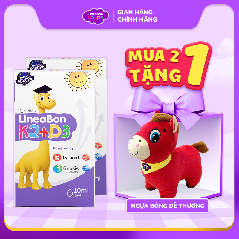 LineaBon vitamin D3 K2 10ml