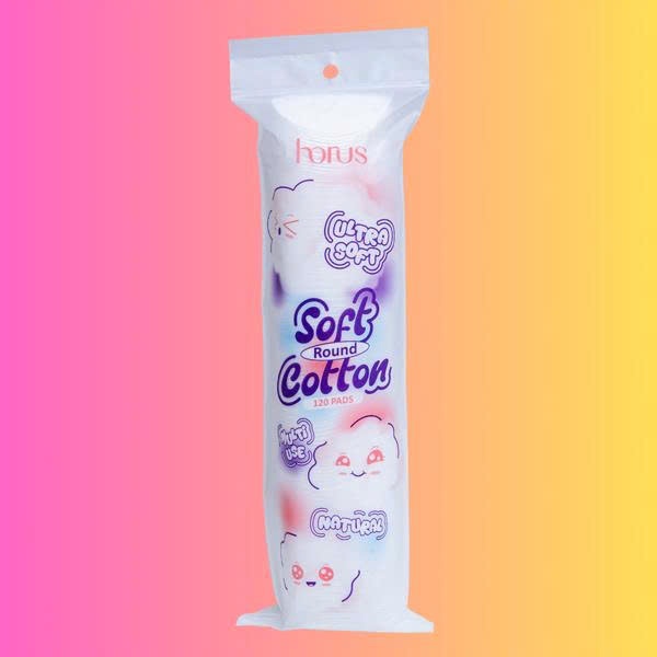 [QUÀ TẶNG KHÔNG BÁN] QT Horus Bông tẩy trang tròn Round Soft Cotton Pads 120 pads - Ultra Soft