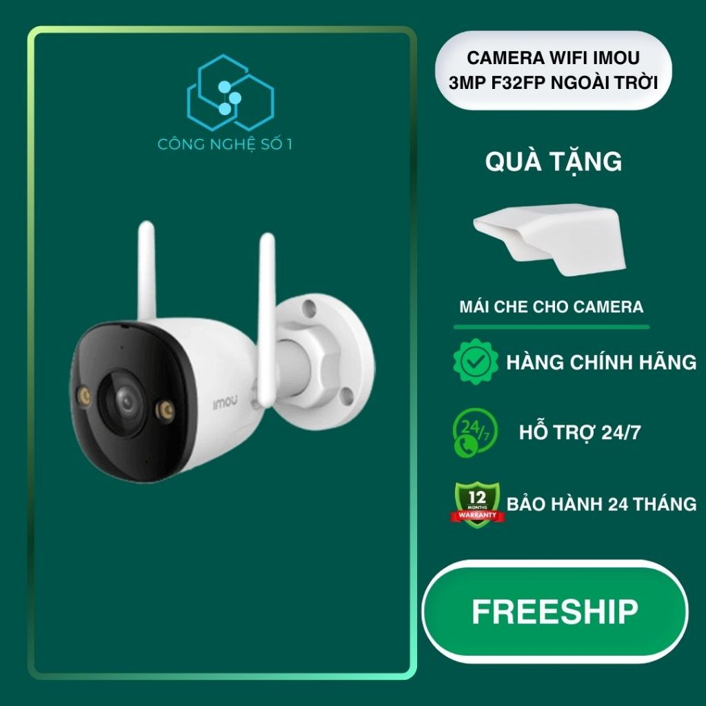 Camera Wifi ngoài trời IMOU IPC-F32FP 3MP