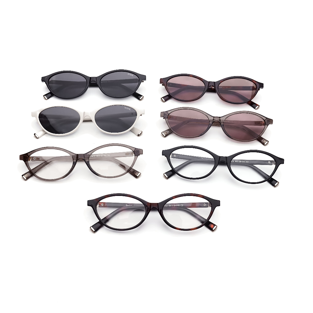 Kính Oval Y2K Đổi Màu HMK Eyewear Thời Trang Vintage Phong Cách Size Hợp Nhiều Dáng Mặt - DM002 | BigBuy360 - bigbuy360.vn