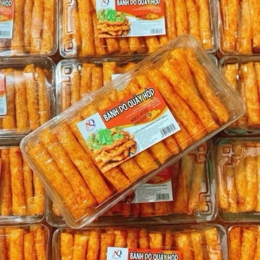 Bánh Pò Quẩy Hộp Ngọc Quỳnh, đồ ăn vặt tuổi thơ, đồ 1k