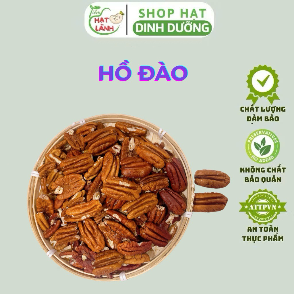 500G NHÂN HỒ ĐÀO NHẬP MỸ