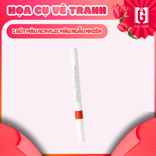 Bút Màu Acrylic Marker Ngẫu Nhiên (Không Kèm Hộp) Không Lem Thấm Cho Bé Sáng Tạo, Tập Tô Màu