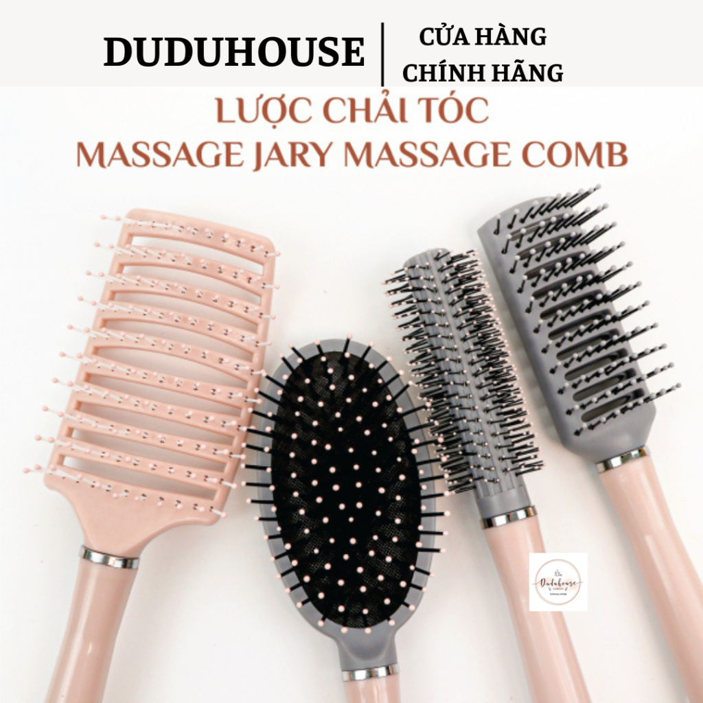 Lược Chải Tóc Massage Jary Massage Comb 4 Loại Duduhouse