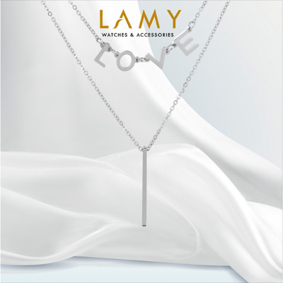 Dây chuyền nữ LAMY I LOVE Necklace Silver 6018