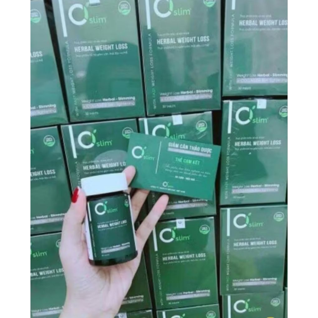 Viên uống giảm cân Ci slim cam kết chính hãng.